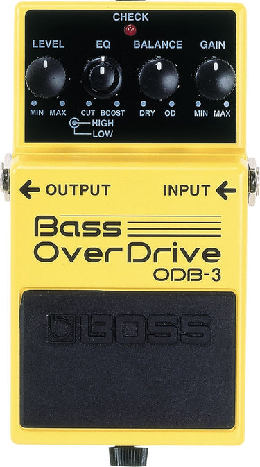 Pedal De Efecto Boss Overdrive Bass, Odb3